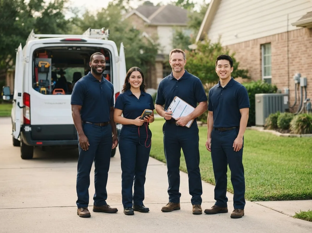 Certified HVAC technician near Moreauville, LA